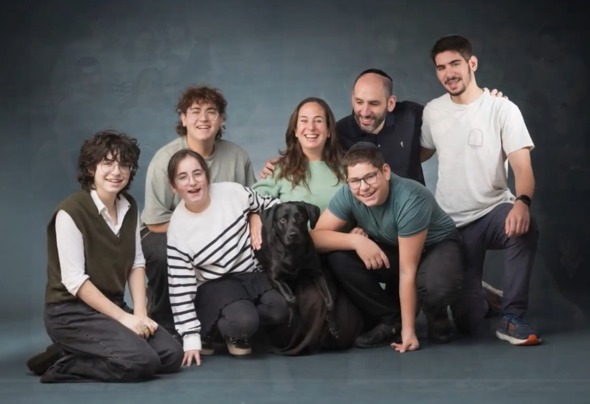 Julia Silver with her family